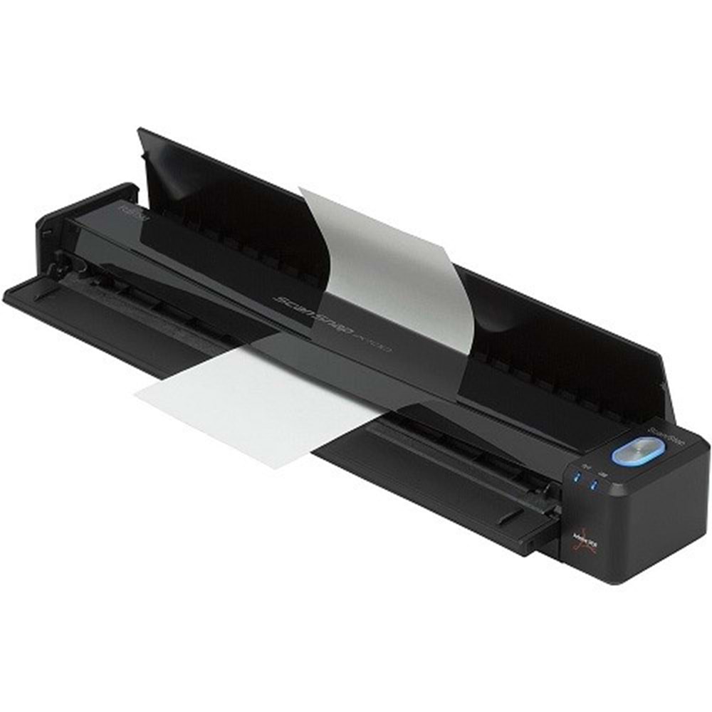 FUJITSU A4 ScanSnap iX100 12ppm 24bit 600dpi Taşınabilir Döküman Tarayıcı USB 2.0,Kablosuz (Wlan) Bataryalı