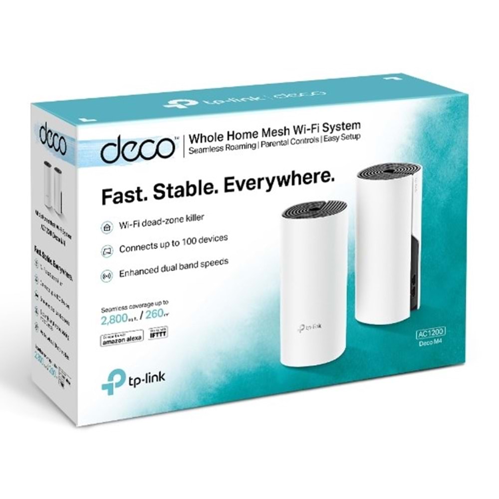 TP-LINK DECO-M4-2P AC1200 Dual Band Router 2-li paket