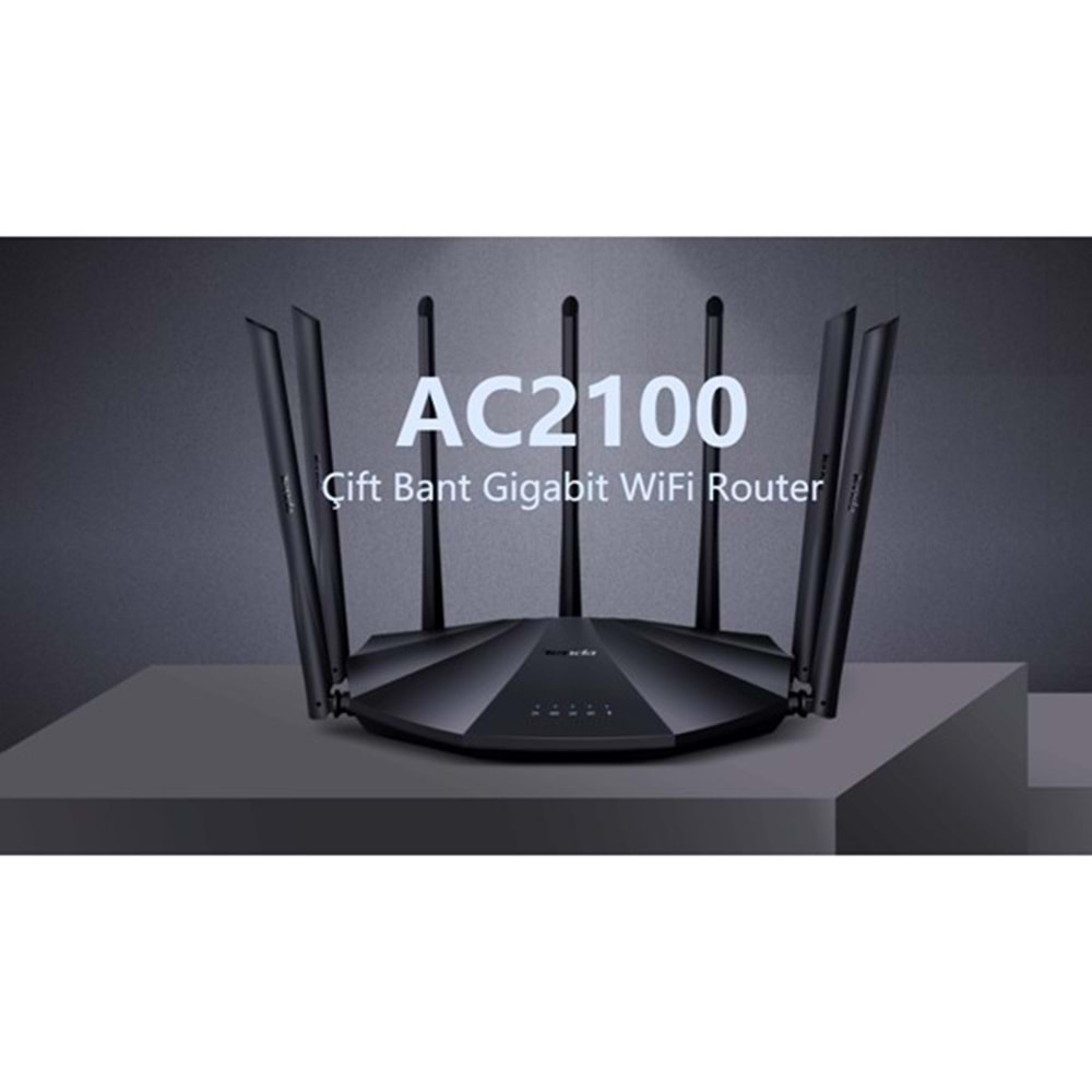 TENDA AC23 2033mbps AC2100 Dual Band Mesafe Genişletici Router