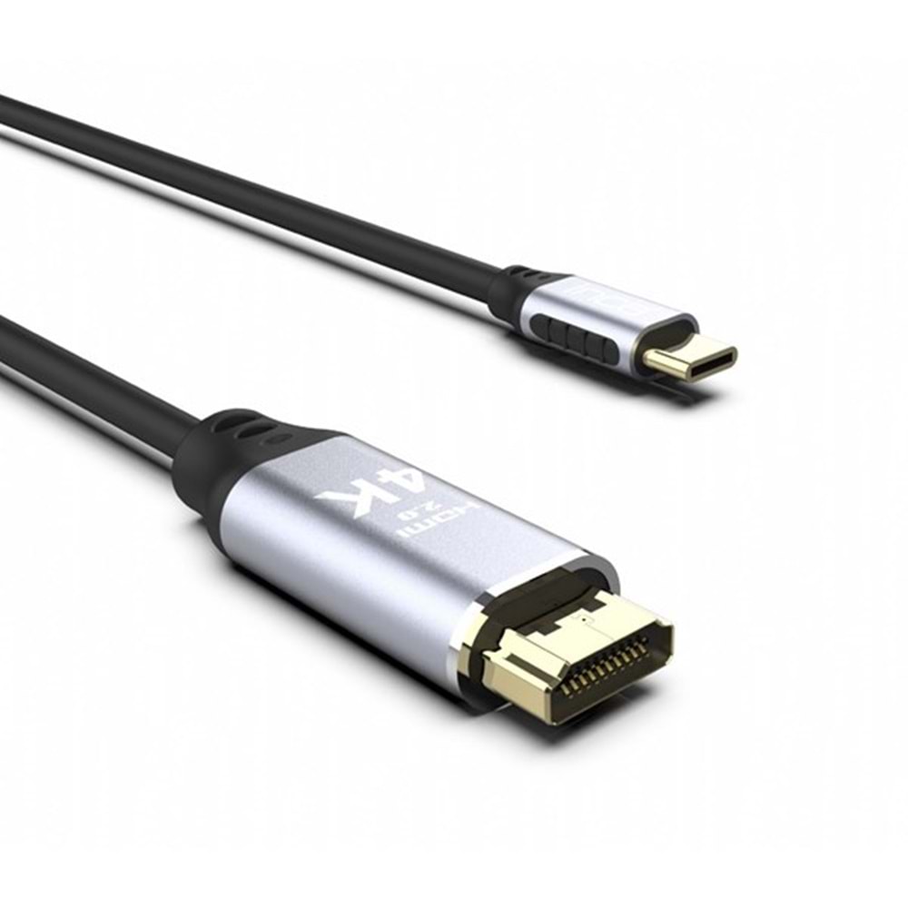 INCA ITCH-02TX 2metre TYPE-C - HDMI Görüntü Kablosu 4K