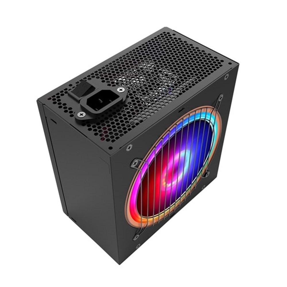 RAMPAGE 600W 80 BRONZE RGB-600 12cm Fanlı Power Supply