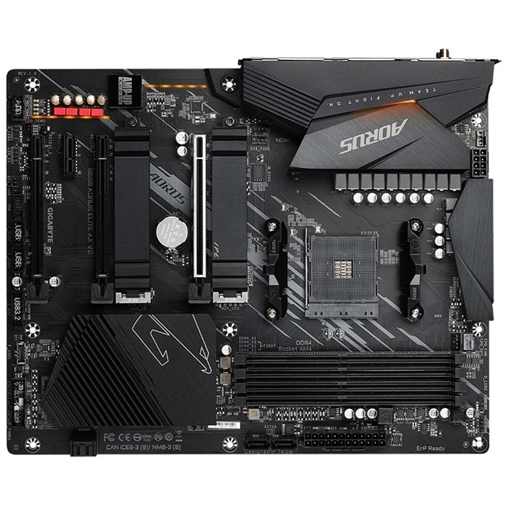 GIGABYTE B550 AORUS Elite AX V2 DDR4 HDMI DP PCIe 16X v4.0 AM4 ATX