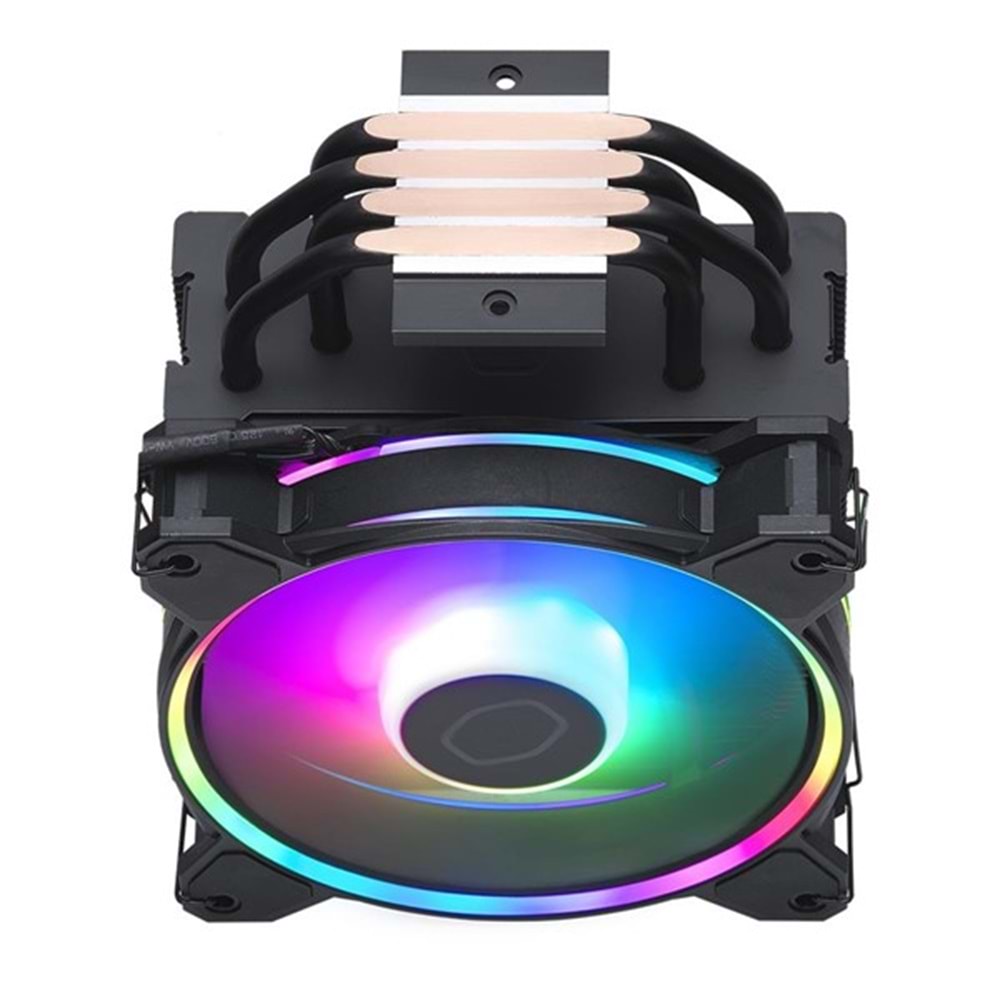 COOLERMASTER HYPER 212 HALO BLACK RR-S4KK-20PA-R1 Hava Soğutmalı AM5-1700p İşlemci Fanı