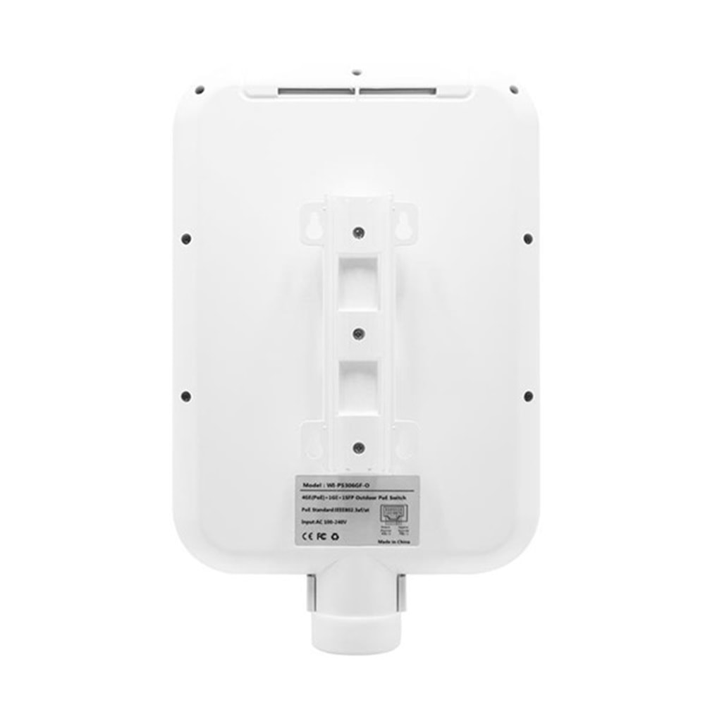 WI-TEK 8port 120w FULL PoE WI-PS309GF-O 8GE GIGABIT 2X SFP Yönetilemez Switch Harici