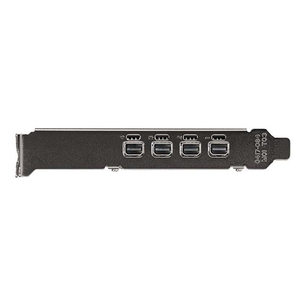PNY T1000 8GB VCNT1000-8GB-SB GDDR6 128bit 4X mDP PCIe 16X v3.0 Kutusuz