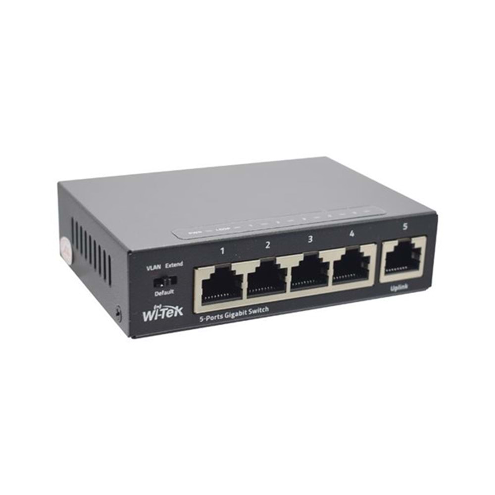 WI-TEK 5GE WI-SG105 GIGABIT 1-Uplink Yönetilemez Switch
