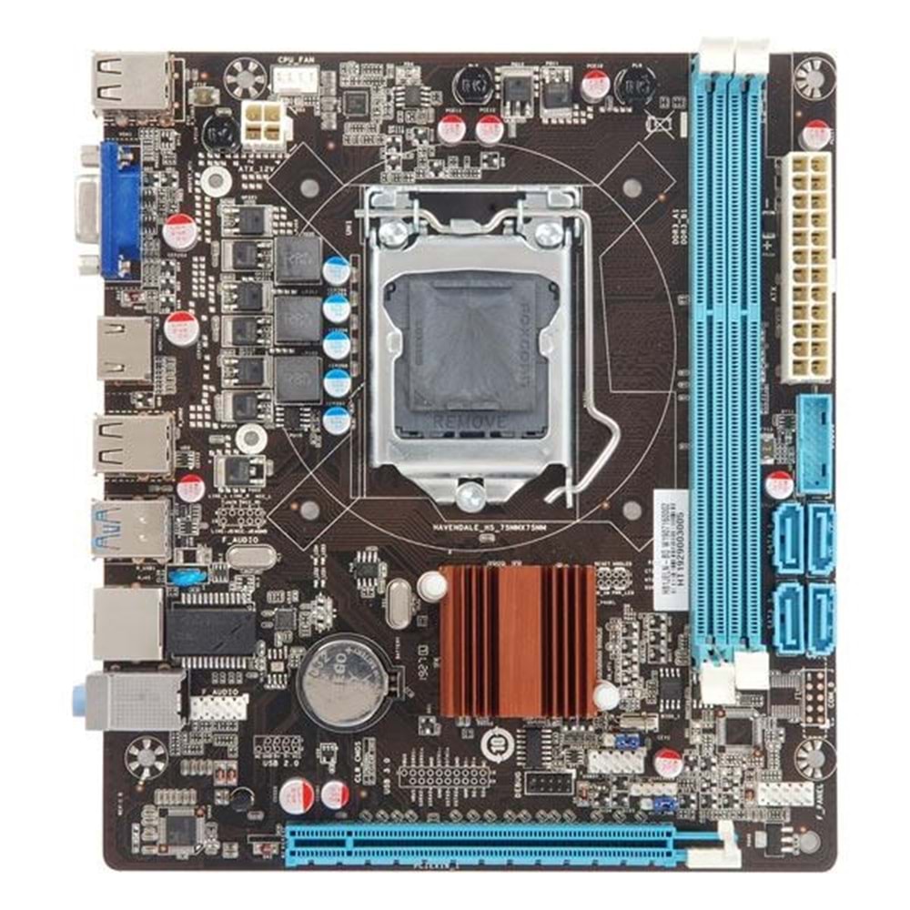 ESONIC H81JEL DDR3 HDMI PCIe 16X v2.0 1150p mATX
