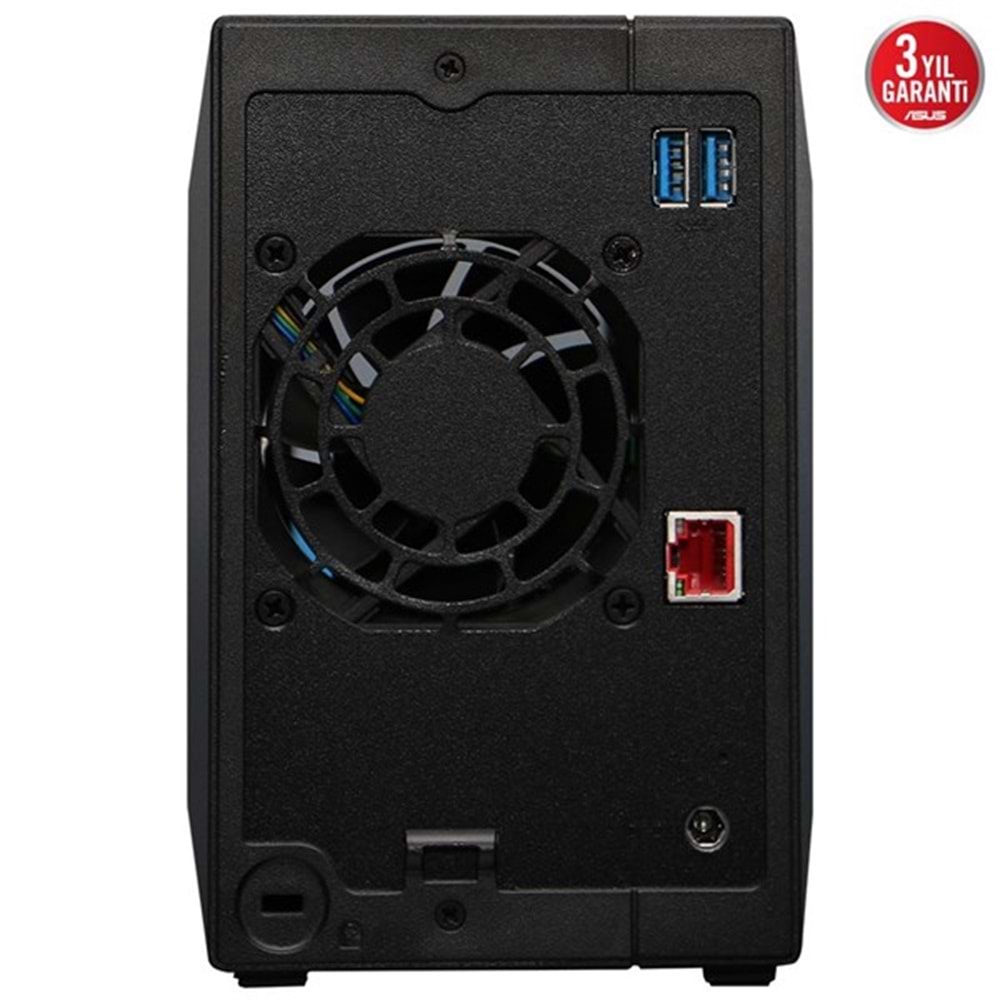 ASUSTOR AS3302T v2 REALTEK QC 2 GB RAM- 2-diskli Nas Server (Disksiz)