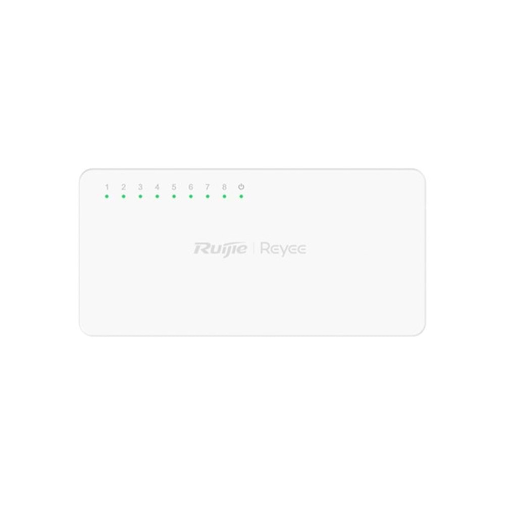 RUIJIE 8port REYEE RG-ES08G-L GIGABIT Yönetilemez Switch Masaüstü