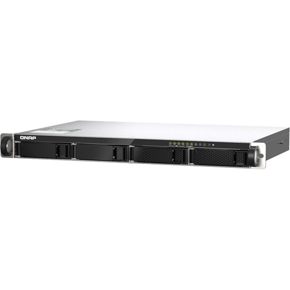 QNAP TS-435XeU-4GB MARVEL QC 4GB RAM- 4-diskli Rack Nas Server (Disksiz)