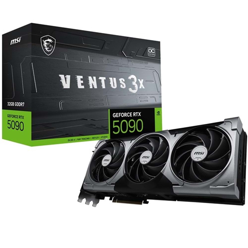 MSI RTX5090 32GB GAMING TRIO OC 16G GDDR7 512bit HDMI DP PCIe 5.0