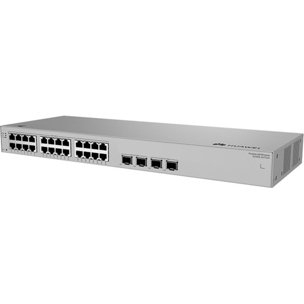 HUAWEI 24port eKIT S220S-24T4JX GIGABIT 2xSFP/2xSFP Yönetilebilir Switch RackMount Layer2