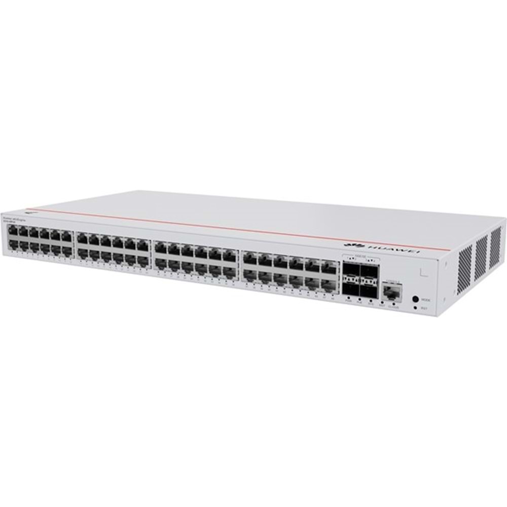 HUAWEI 48port 380w FULL PoE eKIT S310-48P4X GIGABIT 4XSFP Yönetilebilir Switch RackMount Layer2