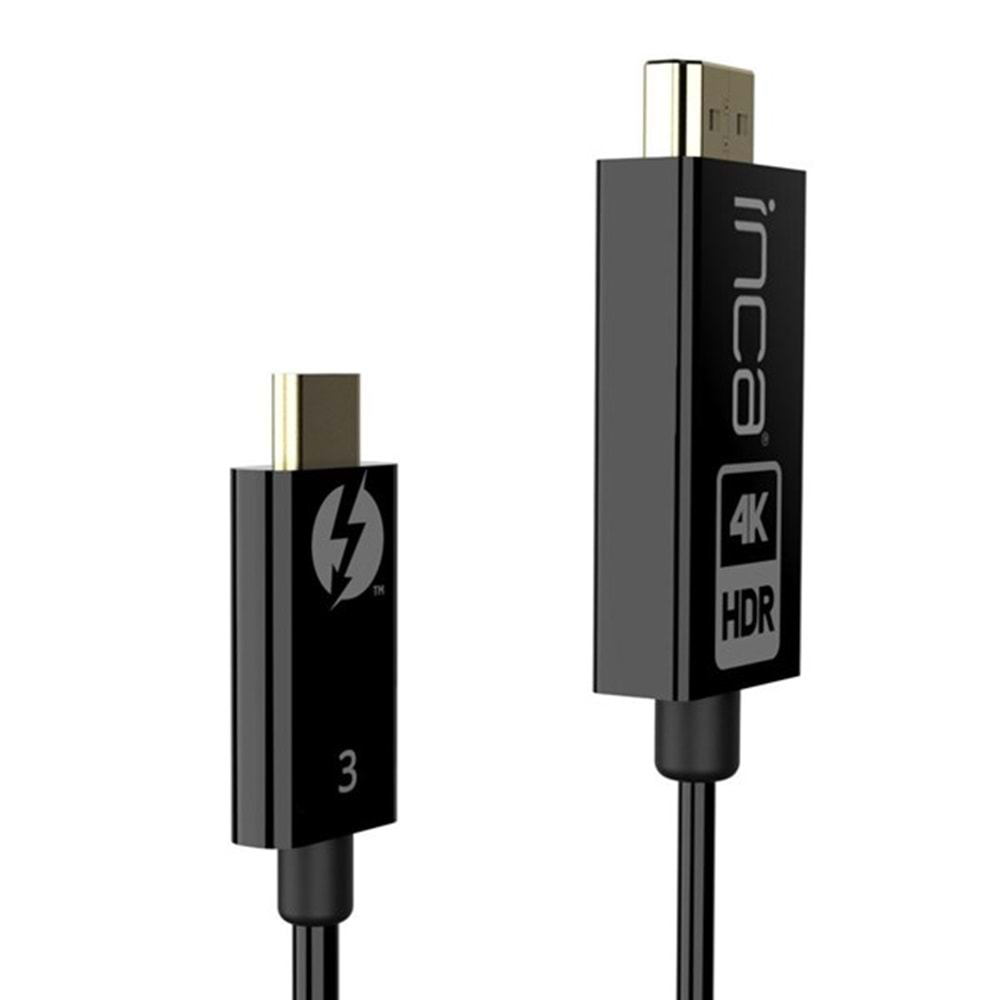 INCA ITCH-30 1.8metre TYPE-C - HDMI Görüntü Kablosu 4K 60Hz