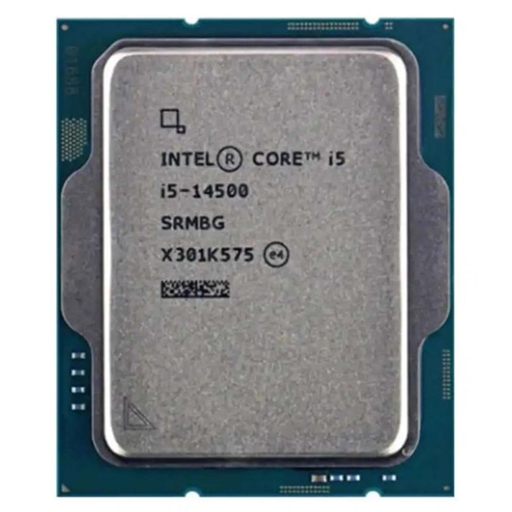 INTEL CORE i5 14500 29.5MB 10çekirdekli O/B UHD VGA 1700p 65w Kutusuz+Fansız