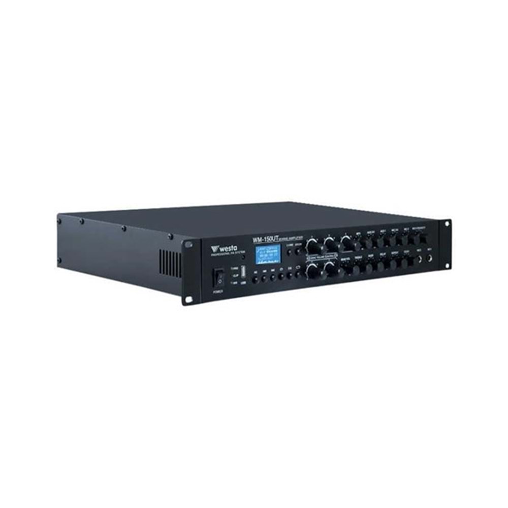 WESTA WM-150UT 6-bölgeli 150W MİKSER AMFİ 100V