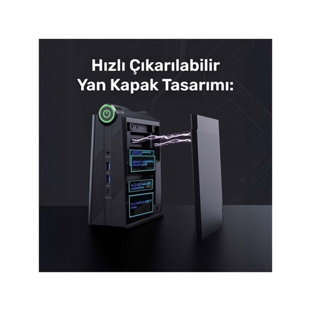 RAXIUS MP AM08 PRO R5 660M-66H002 RYZEN 5 6600H 8GB RAM 512GB NVME FDOS MINI PC