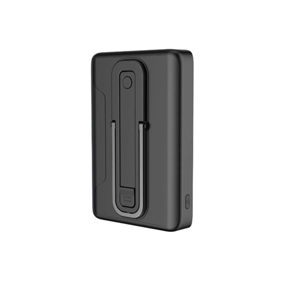 BİX 10000mAh BXPB105-BK 22.5W-15W Type-C Micro USB KABLOSUZ LED GÖSTERGELİ Siyah POWERBANK