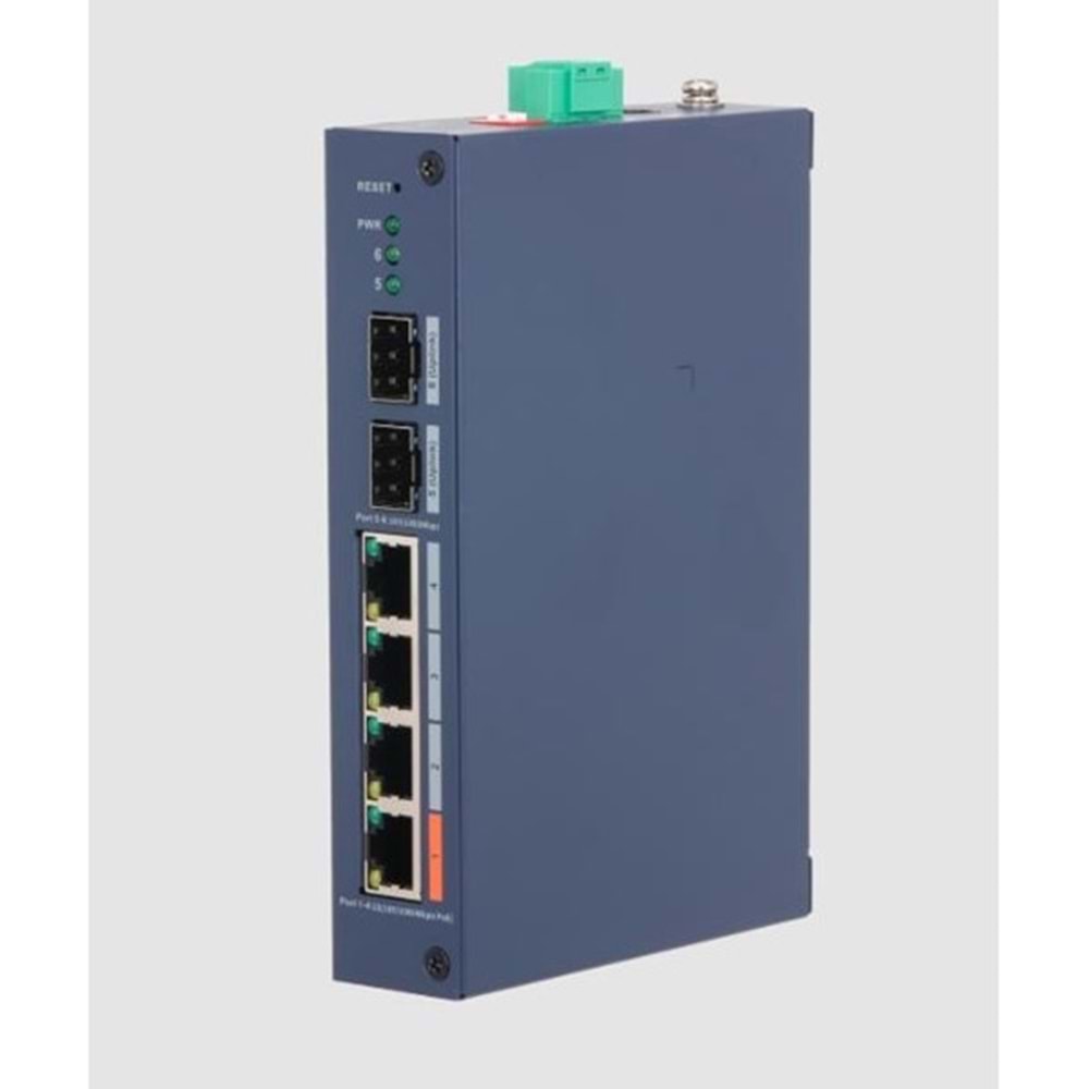 DAHUA 6port 30w 4port PoE DH-CHS4206-4GT-60 GIGABIT 2X SFP Cloud Yönetilebilir Switch