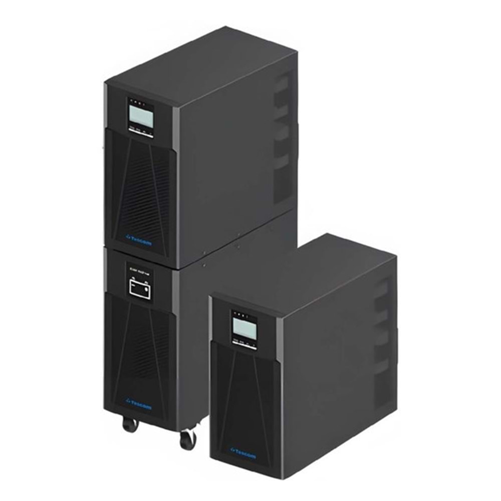 TESCOM 10KVA NEOLINE ONLINE 1/1F LCD EKRAN UPS 16x 12v 7amper