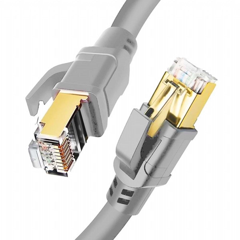 INCA 3m CAT8 S/FTP ICAT8-03G Gri Patch Kablo