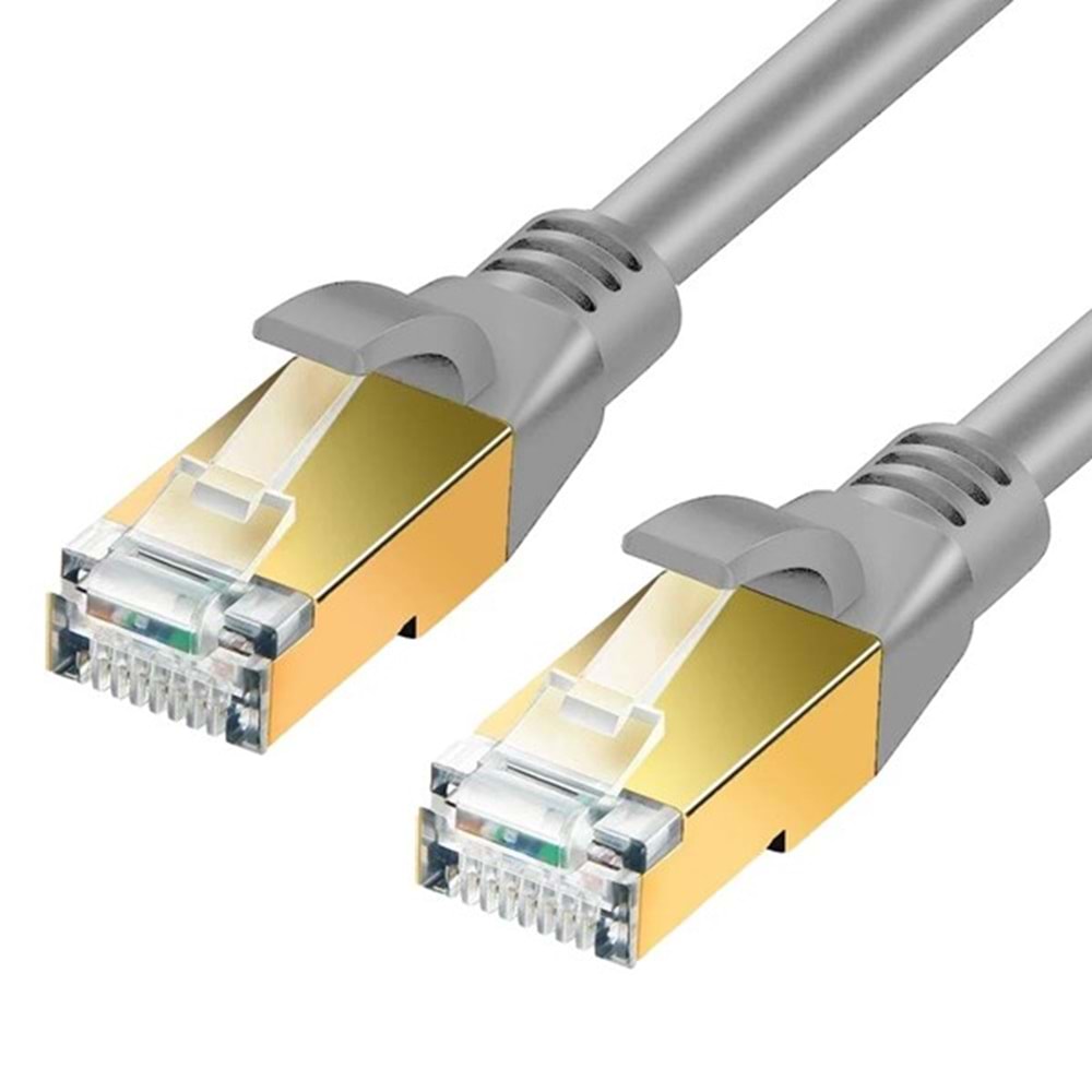 INCA 3m CAT8 S/FTP ICAT8-03G Gri Patch Kablo