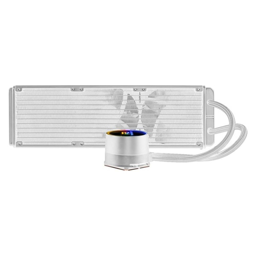 POWERBOOST 360mm DEEP PB-LCS-PI360-W ARGB Sıvı Soğutmalı AM5-1851p İşlemci Fanı Beyaz