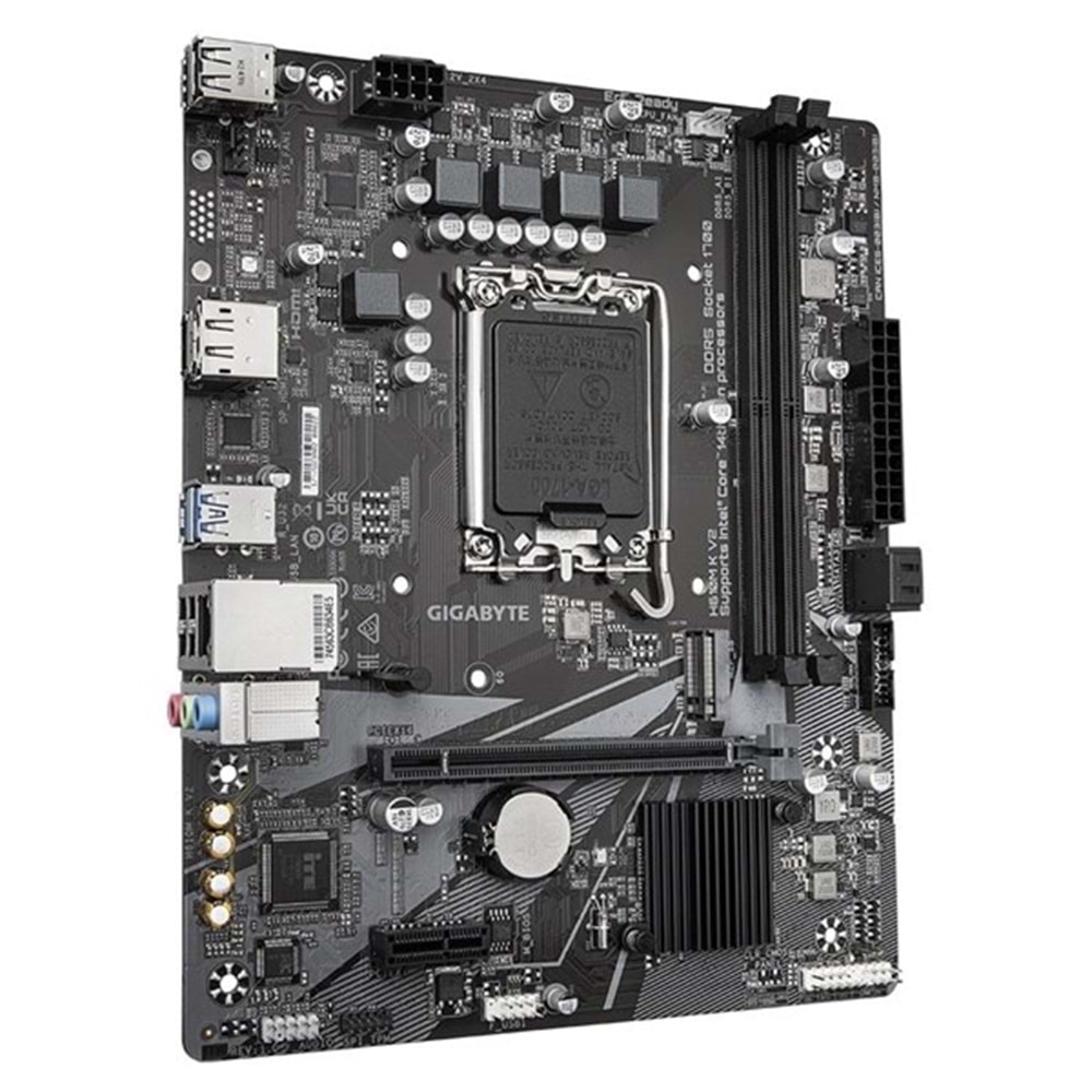 GIGABYTE H610M-K v2 DDR5 HDMI PCIe 16X v4.0 1700p mATX