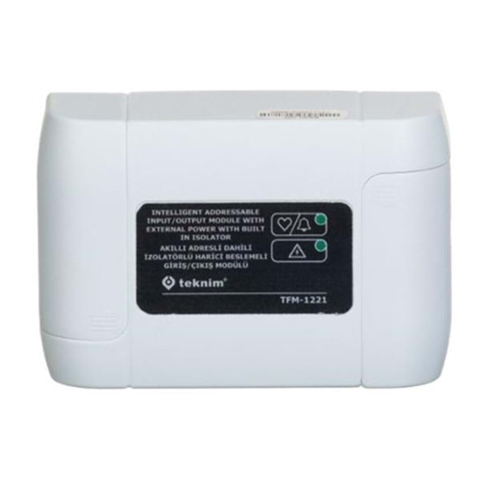 TEKNiM TFM-1221 Akıllı Adresli Kuru Kontak Giriş/Çıkış Modülü İzolatörlü