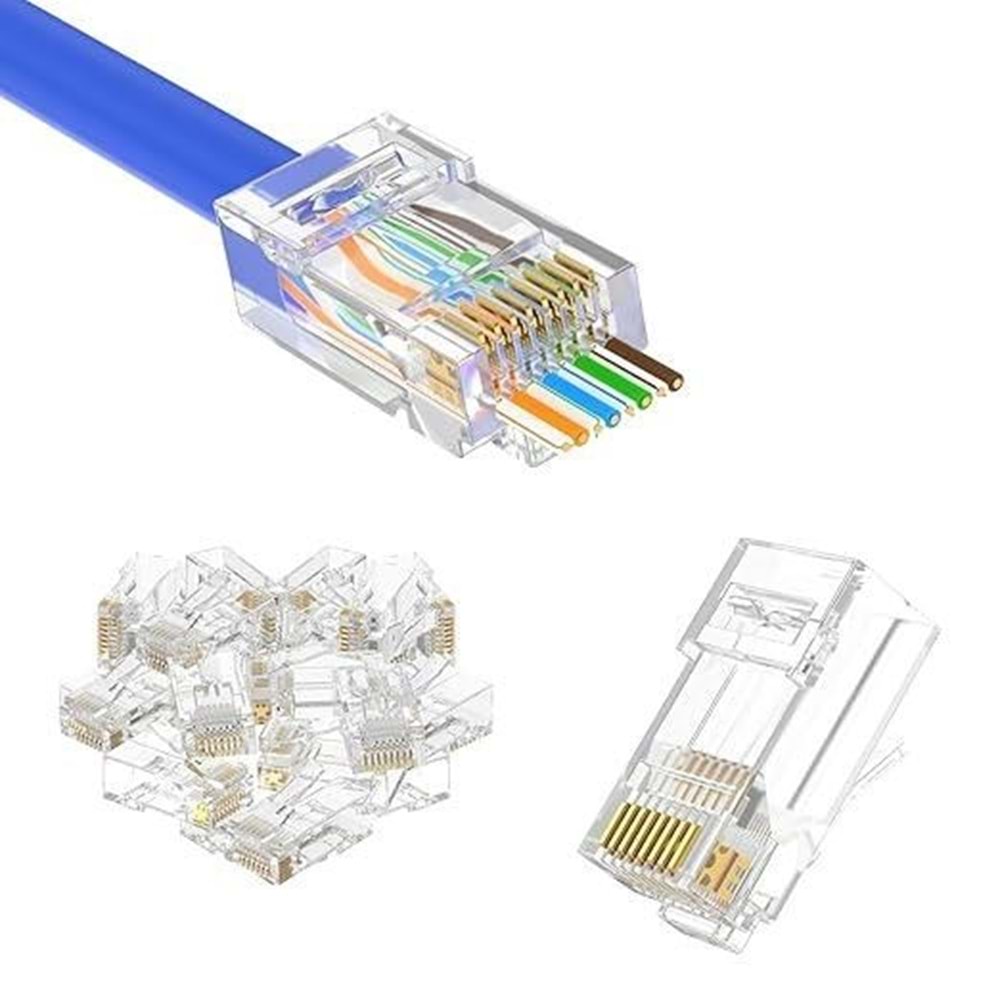 PG RJ45 100-Y 100lü paket Yeni Nesil Konnektör