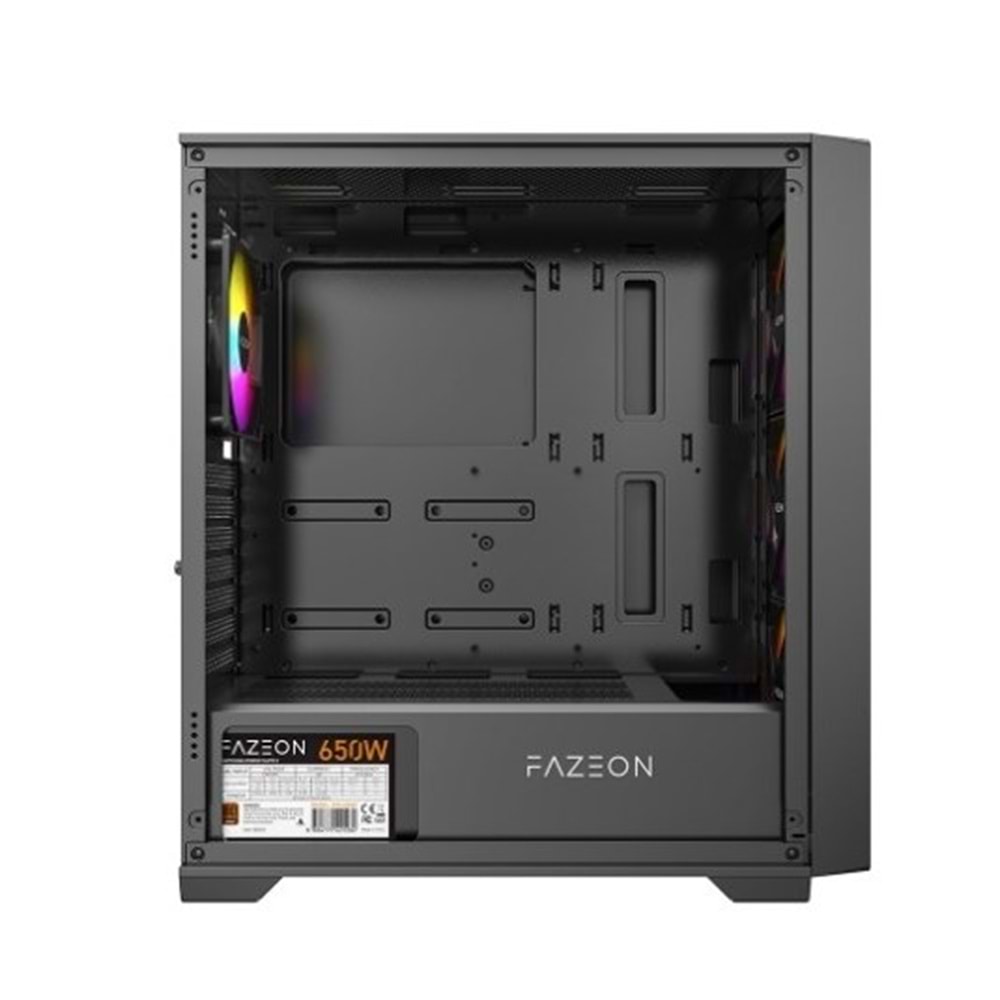 FAZEON 650W 80+ BRONZE F12 F12A650BBM Gaming Mid-Tower PC Kasası
