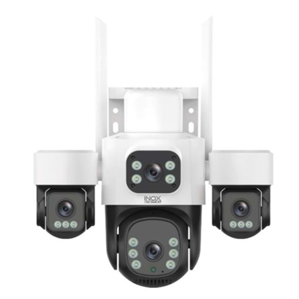 INOX 4X3Mp WIFI 4 Lensli INOX-X114 PTZ KAMERA