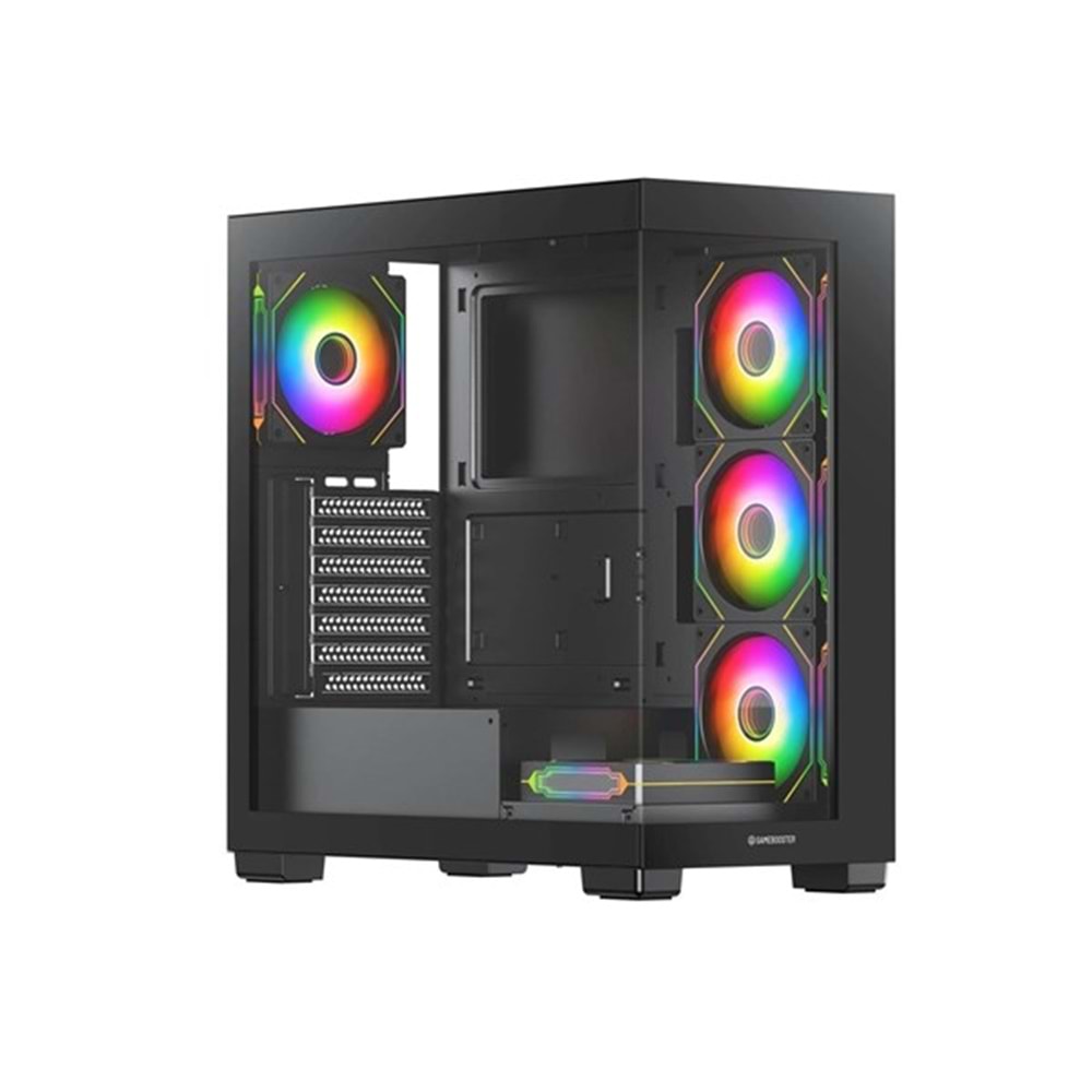 GAMEBOOSTER 750W 80+ BRONZE Seaview A7505B Gaming Mid-Tower PC Kasası