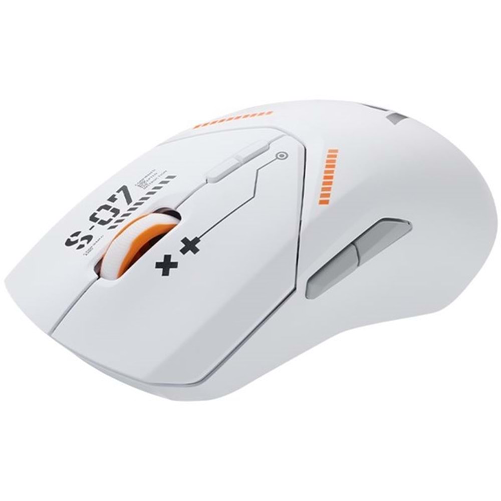 RAPOO VT9PRO 26000dpi Kablosuz Gaming Mouse White Orange