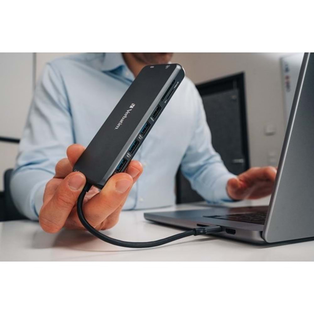 VERBATIM 14port CMH-14 USB-C Pro Çok Bağlantı Noktalı Dock