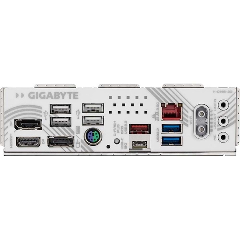 GIGABYTE B850M EAGLE WIFI6E ICE DDR5 HDMI-DP TYPEC PCIE 5.0 AM5 MATX BEYAZ