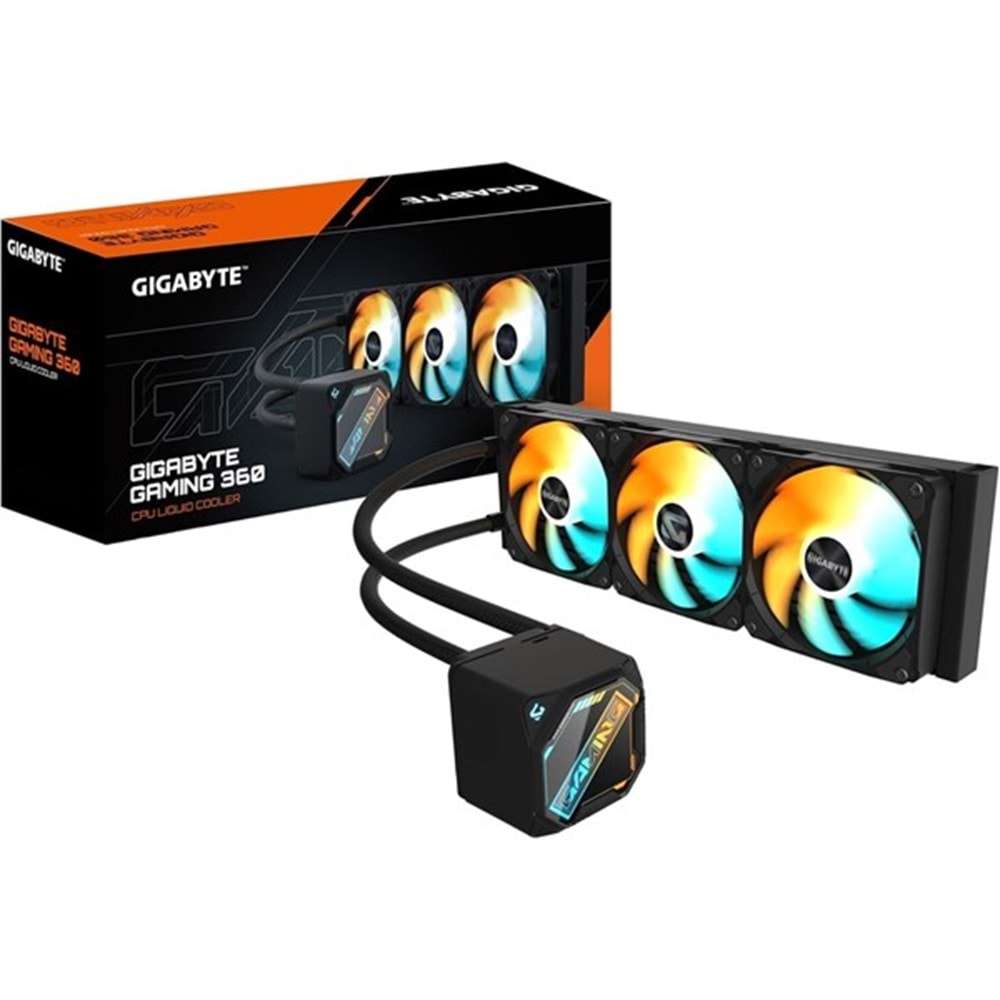 GIGABYTE 360MM GP-GIGABYTE GME 360 ARGB AM5-1851P SIVI SOĞUTMALI İŞLEMCİ FANI