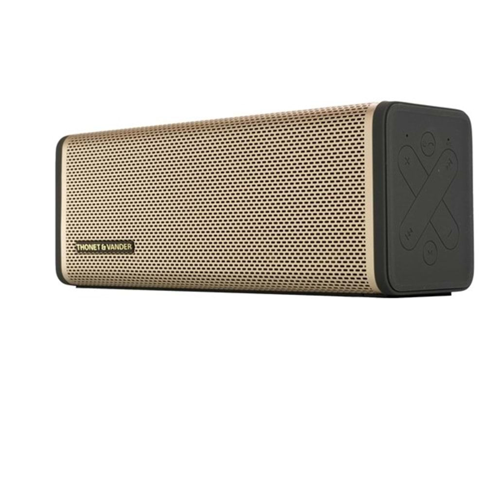 THONET Vander Frei Topp K096-03620 24W RMS Gold Bluetooth TWS Taşınabilir Hoparlör