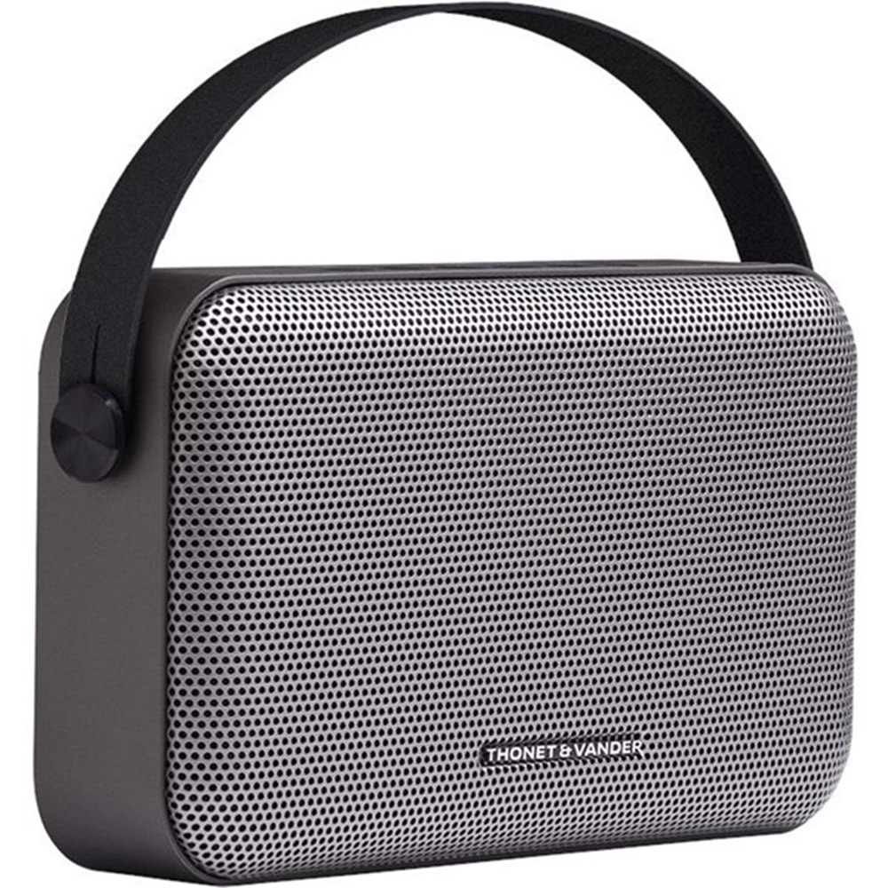 THONET Vander Ziegel HK096-03652 30W RMS Gri Bluetooth TWS Taşınabilir Hoparlör