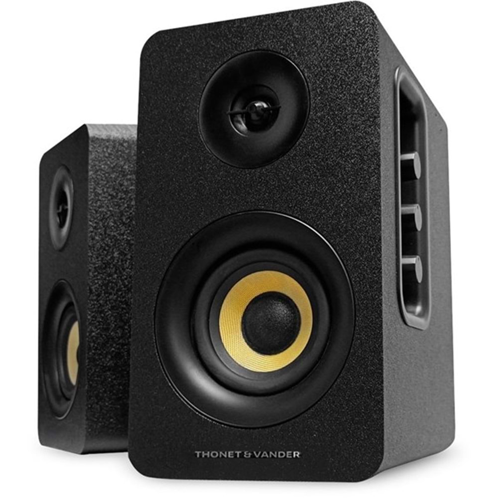 THONEL Vander Kumpel HK096-03676 50W RMS Siyah Bluetooth 5.0 RCA 2.0 Hoparlör