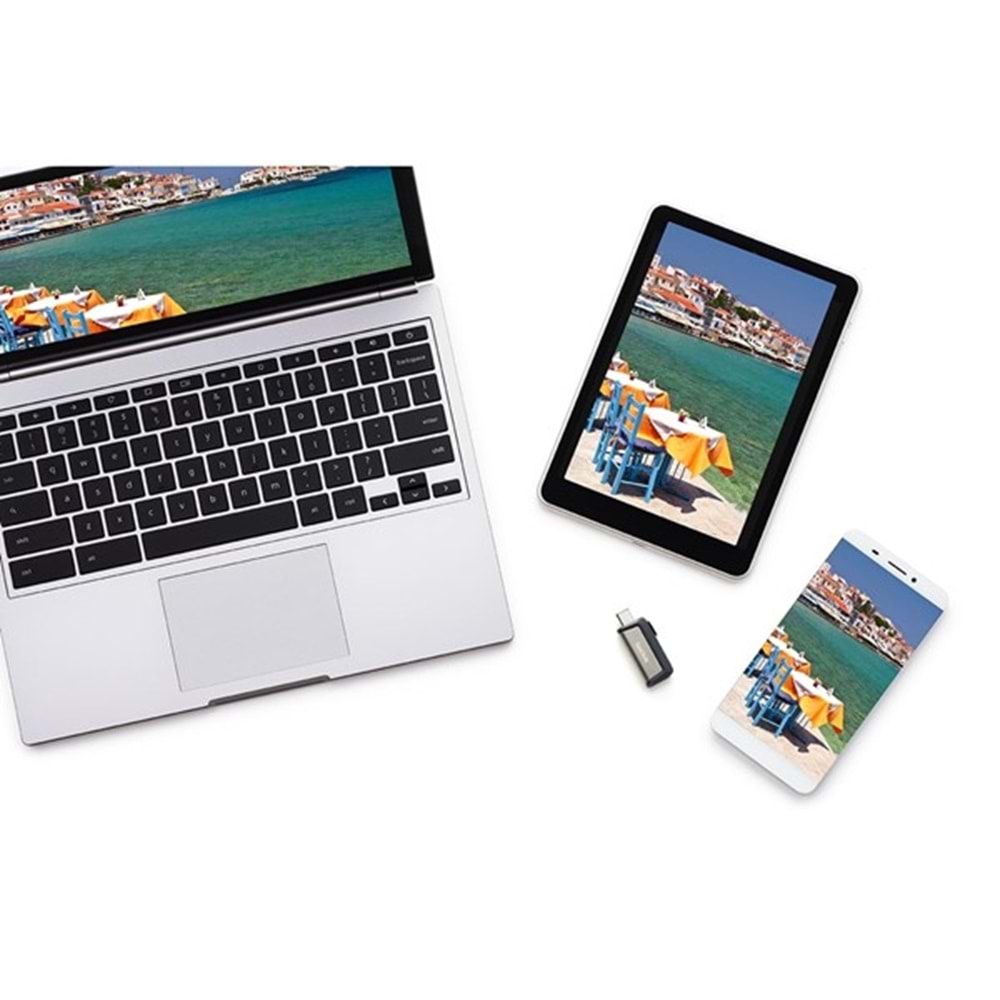 SANDISK 256GB Ultra Dual Drıve SDDDC2-256G-G46 TYPE-C USB BELLEK