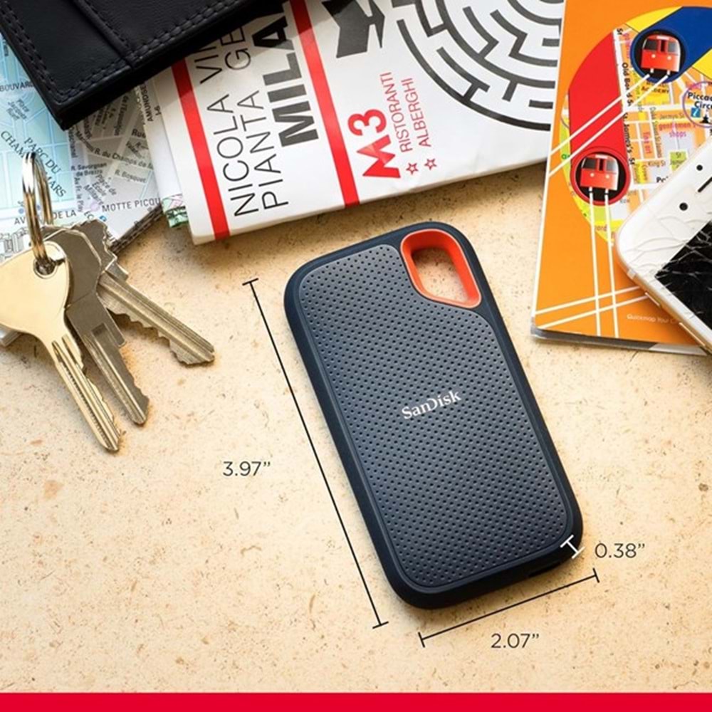 SANDISK 8TB EXTREME v2 SDSSDE61-8T00-G25 TYPEC SSD HARİCİ DİSK