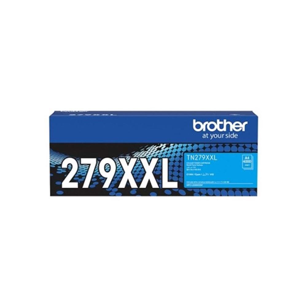 BROTHER TN279XXLC 4000 Sayfa Cyan Toner