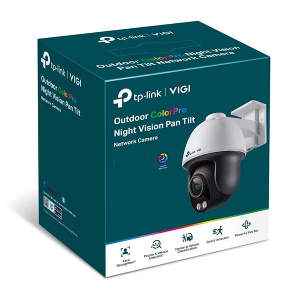 TP-LINK 4MP VIGI VIGI C540S PAN-TILT RENKLİ SPEEDDOME IP KAMERA