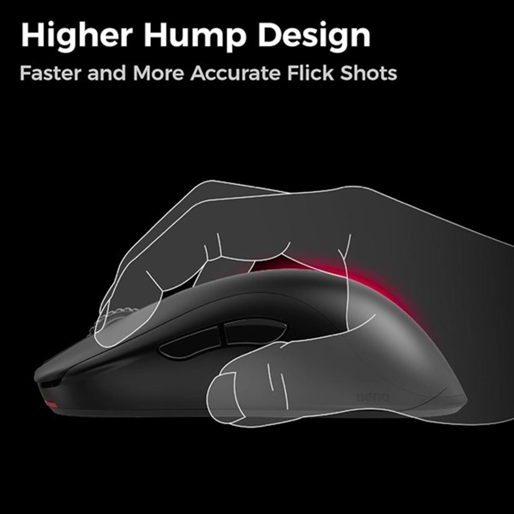 ZOWIE ZA13-DW 4K 4000Hz Küçük Boy Simetrik Kablosuz E-Spor Oyuncu Mouse