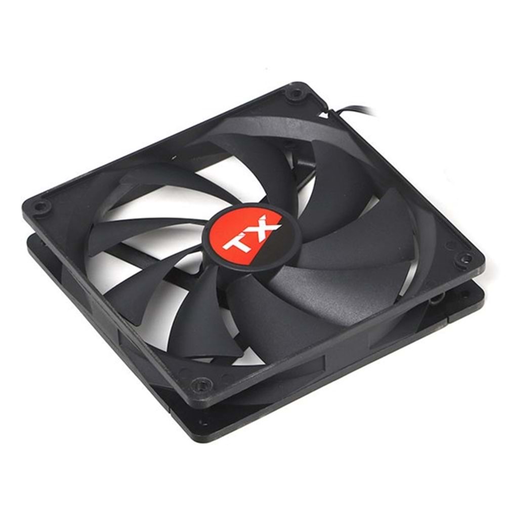 TX TXCCF14BK 14cm Siyah Kasa Fanı
