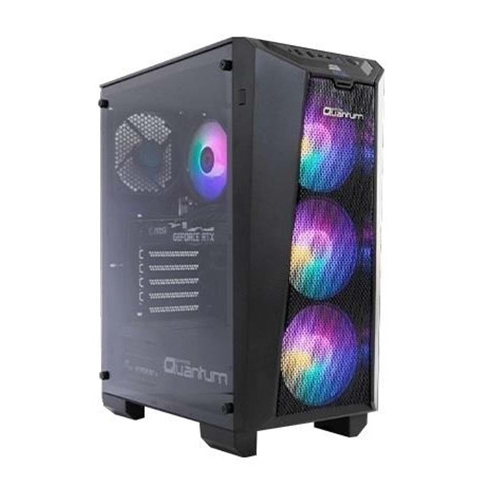 QUANTUM GAMING RYZEN 5600X-16GB RAM-512GB NVME-12GB RTX4070-FDOS GAMING PC