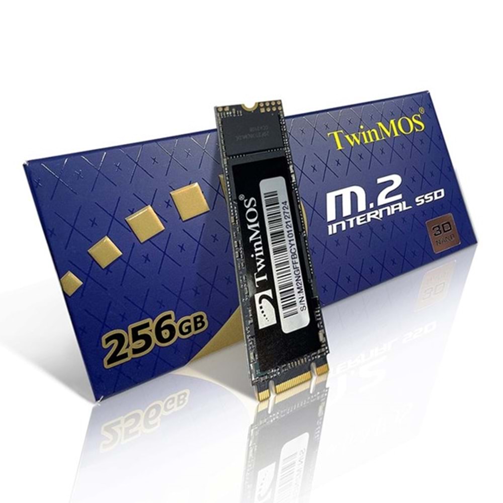  TwinMOS 256GB NGFFEGBM2280 580-550MB/s M2 SATA-3 DİSK