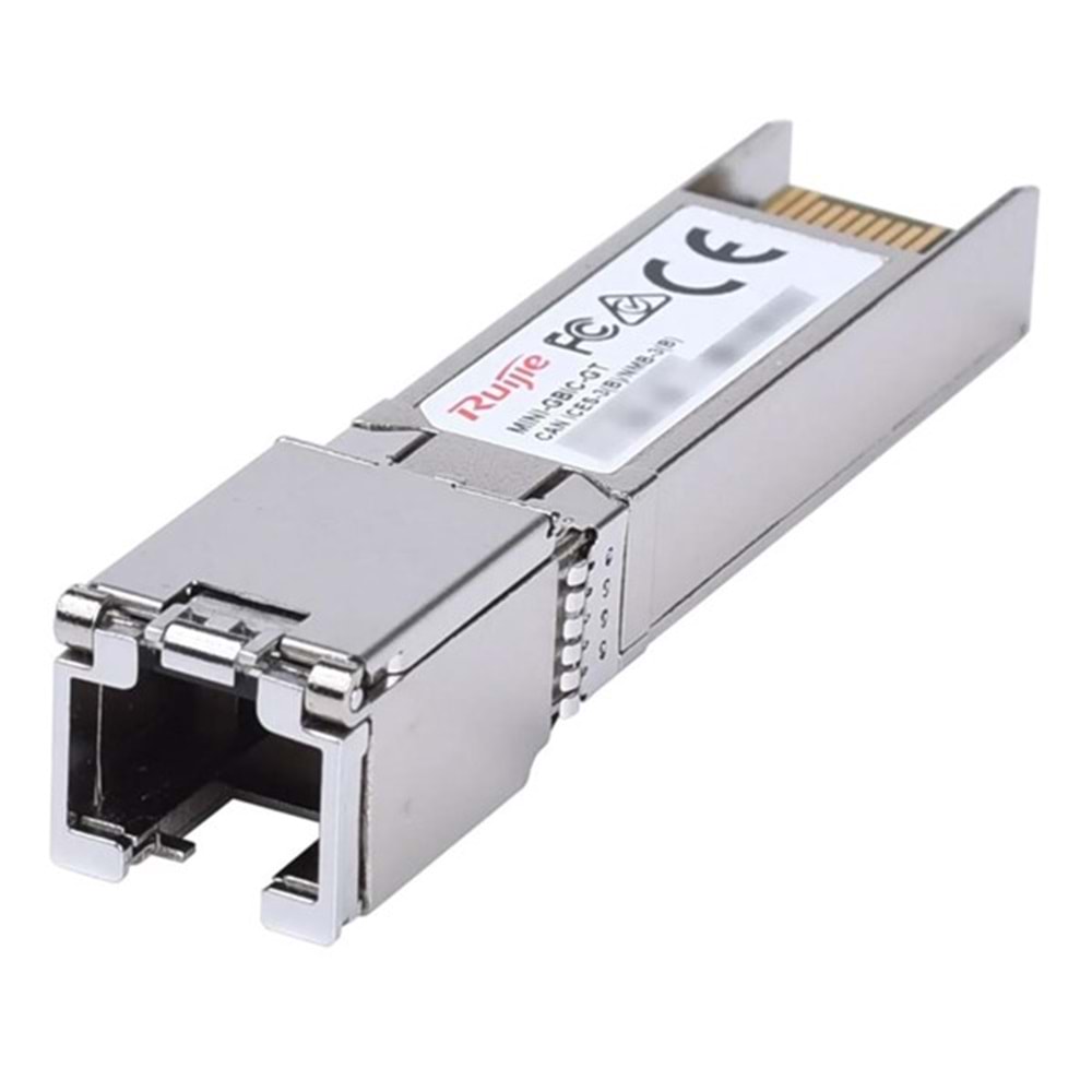 Mini-GBIC-GT 1000BASE-T SFP Bakır RJ45 100-m Alıcı-Verici Modülü
