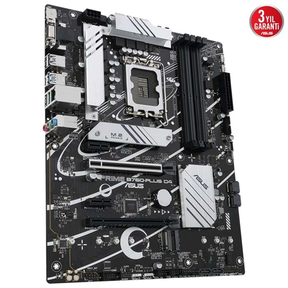 ASUS PRIME B760-PLUS D4 DDR4 HDMI-DP PCIE 4.0 1700P ATX